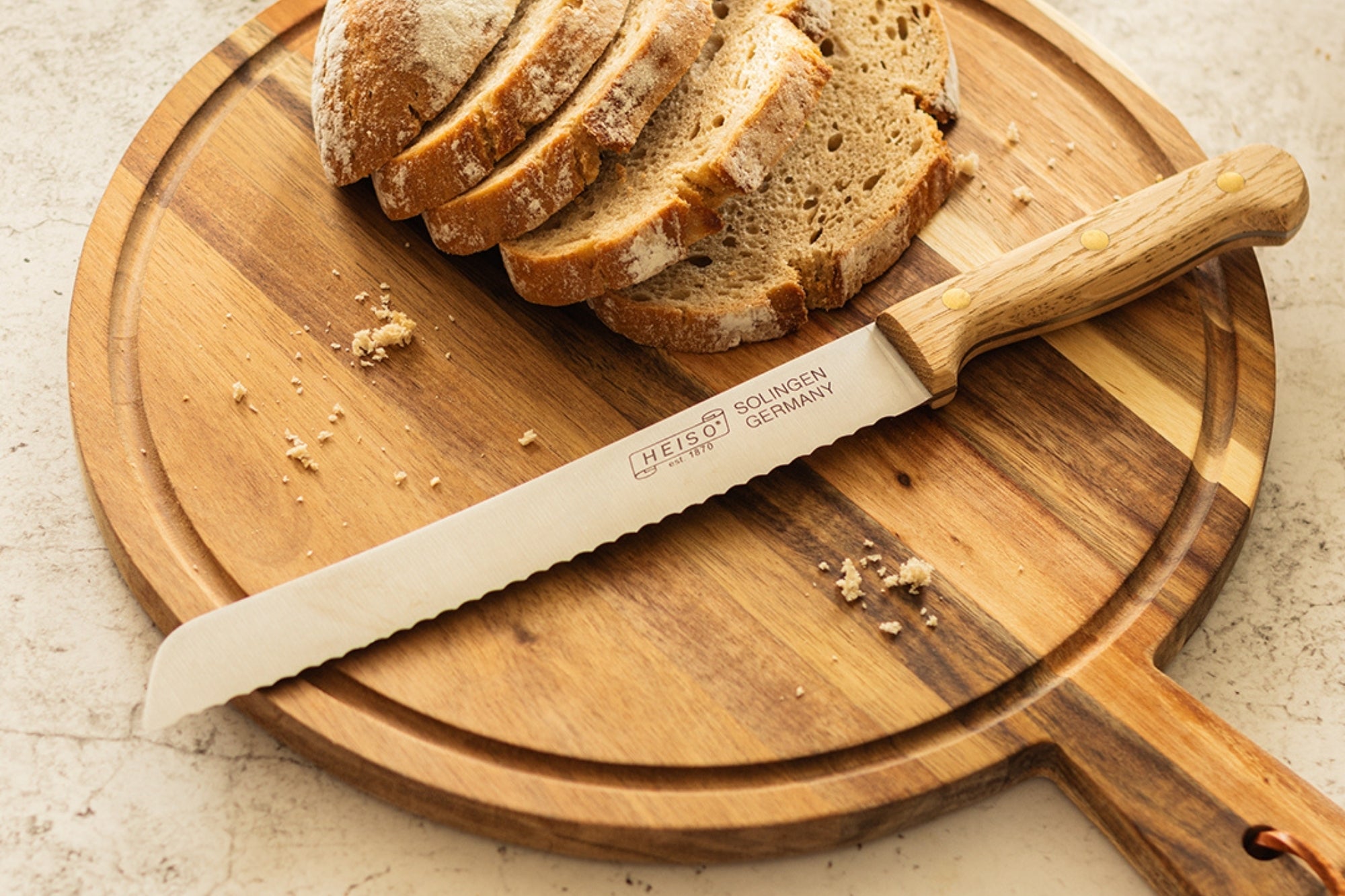 Brotmesser 21cm GUSTAV