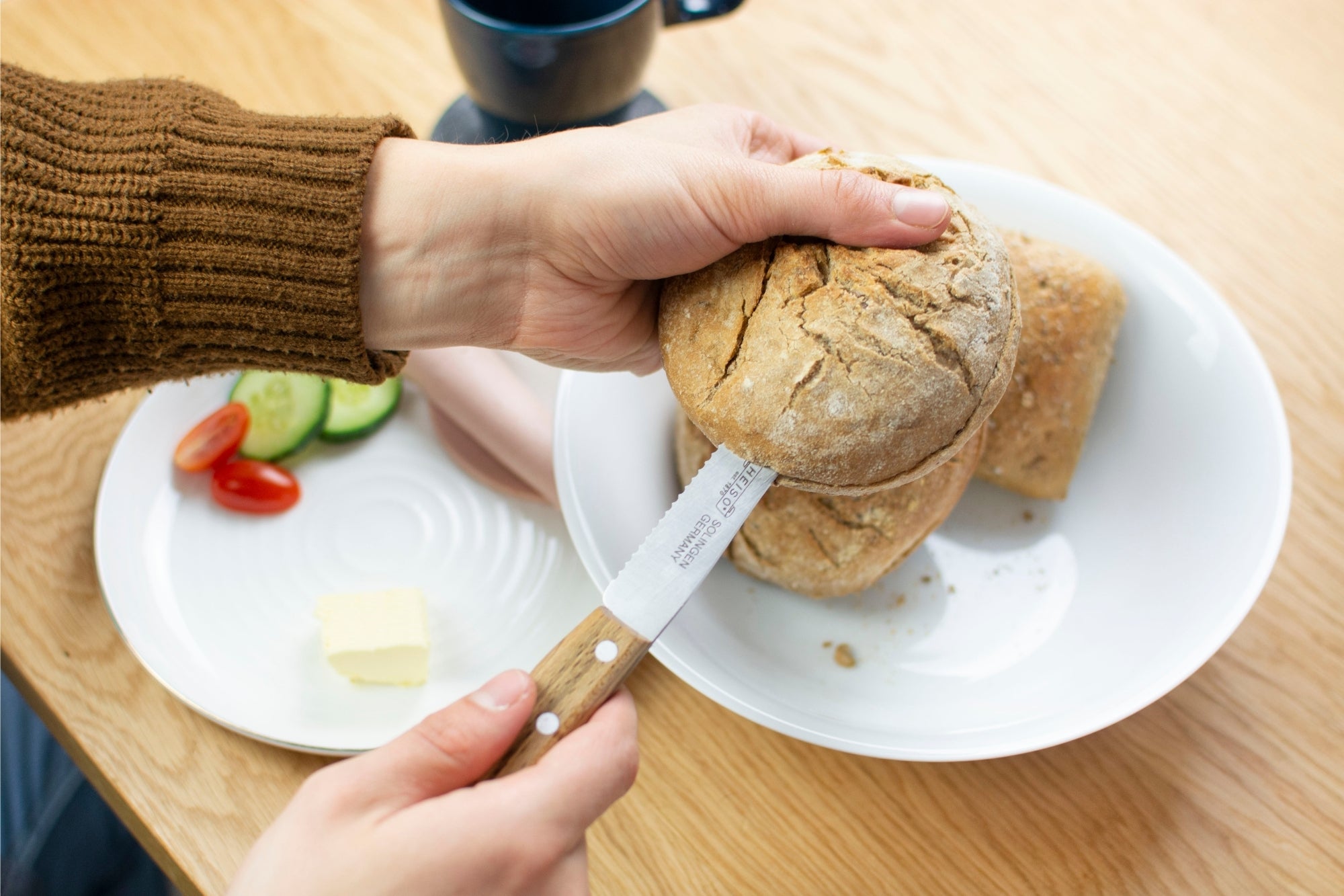 Buckelsmesser Wellenschliff