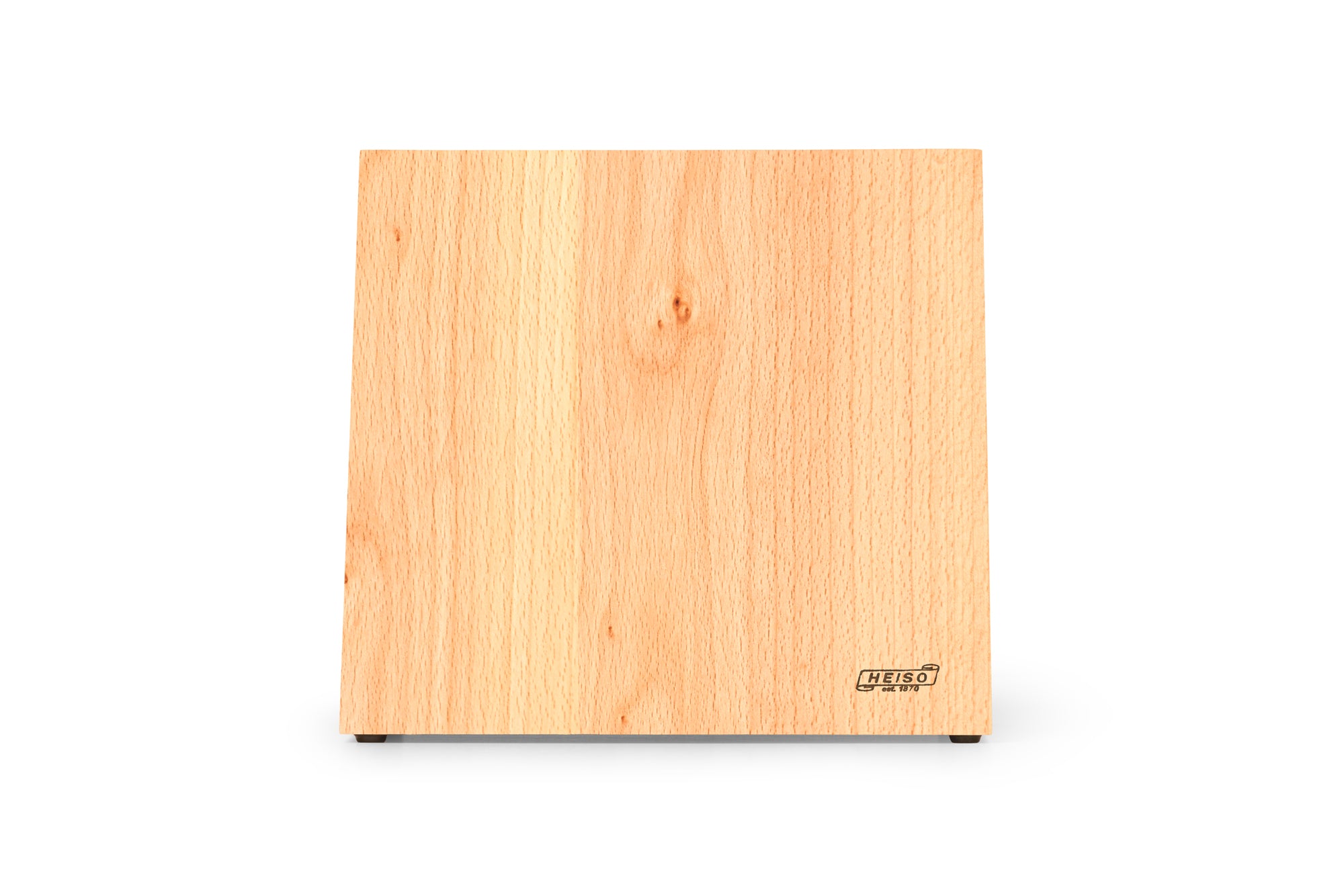 Kompakter, magnetischer Messerblock Buche