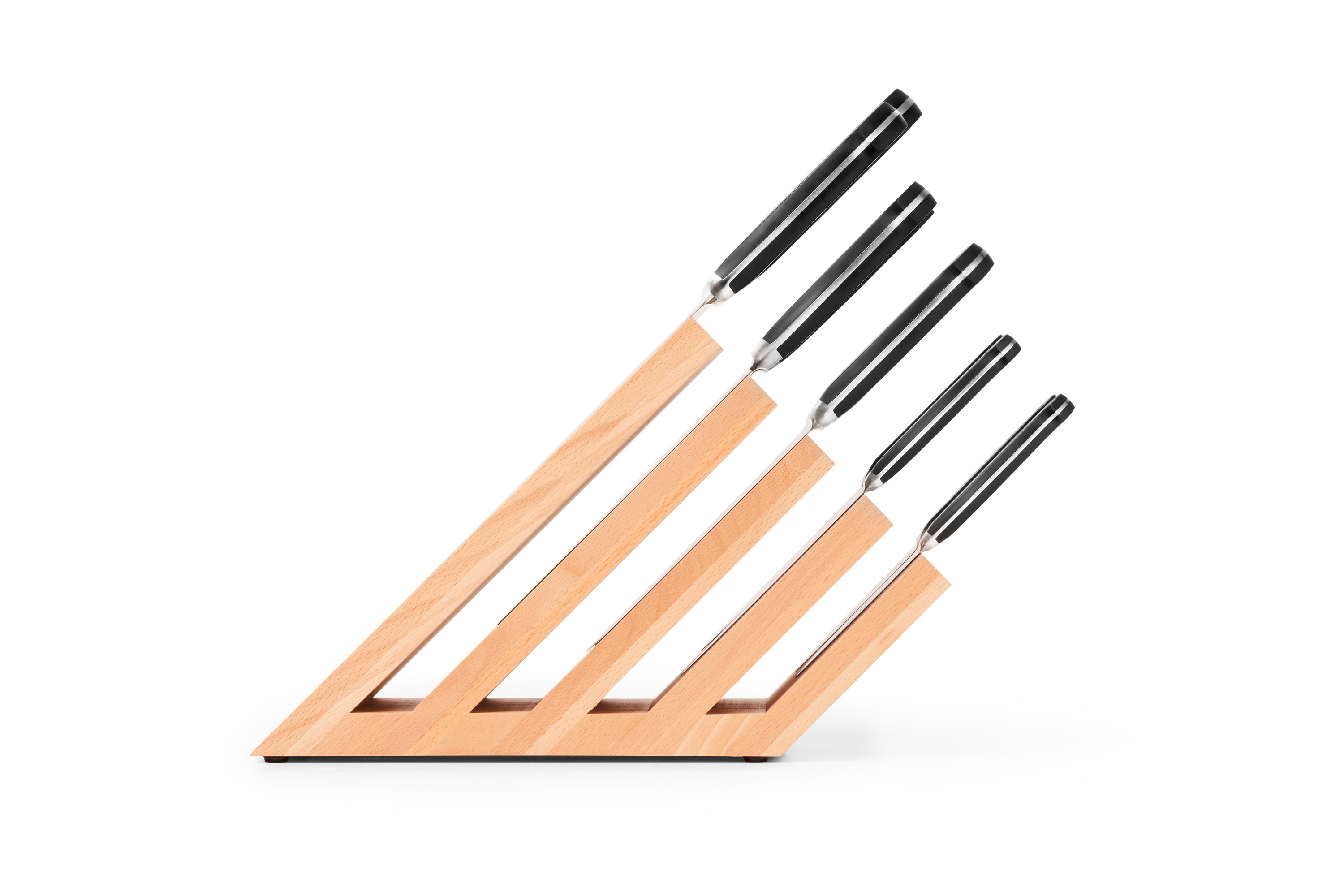Magnetischer Messerblock Buche