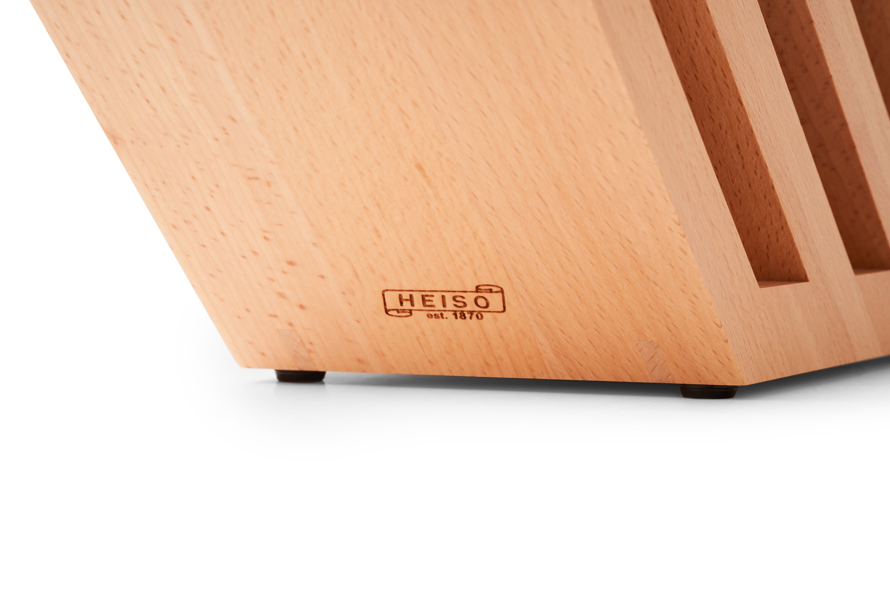 Magnetischer Messerblock Buche