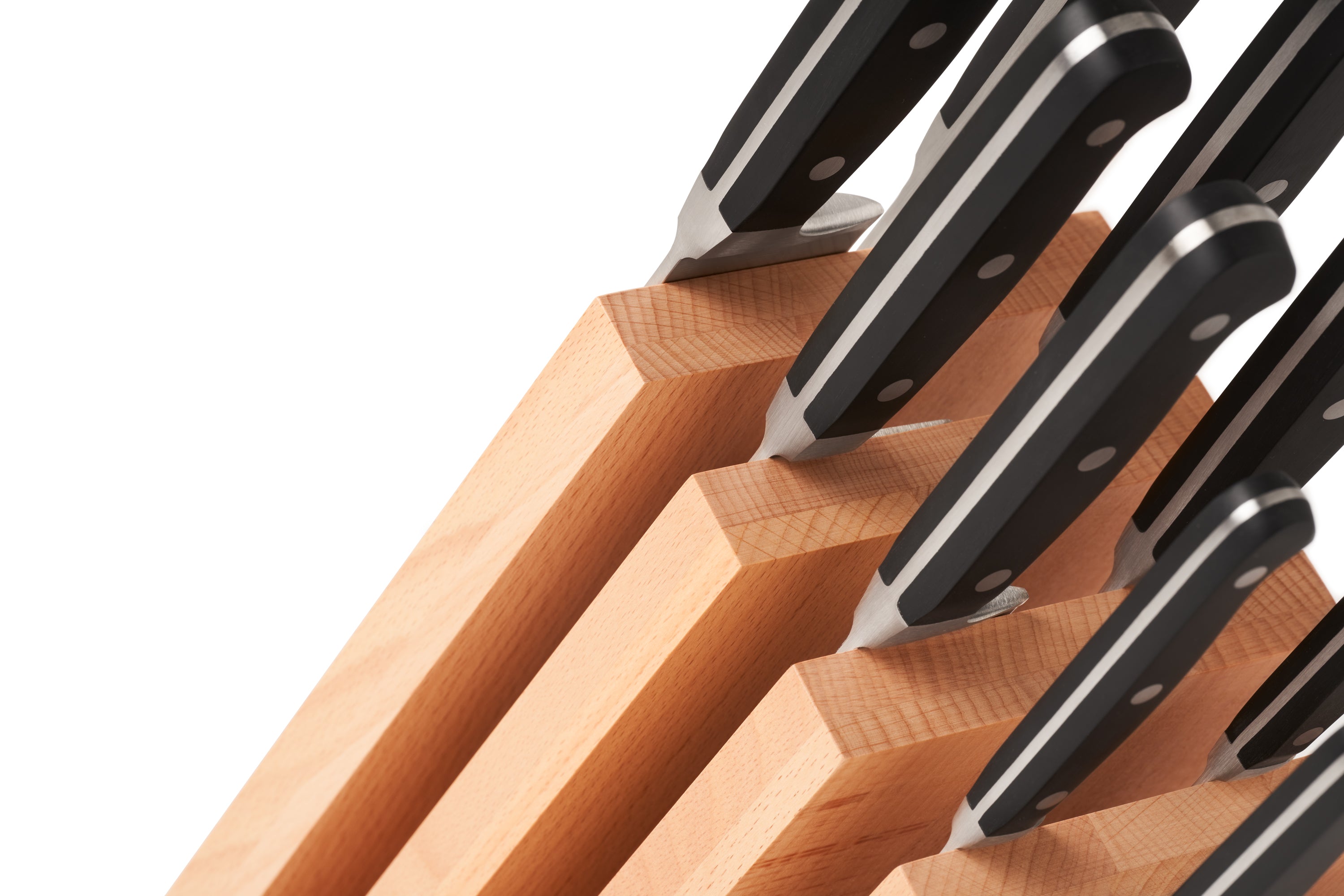 Magnetischer Messerblock Buche