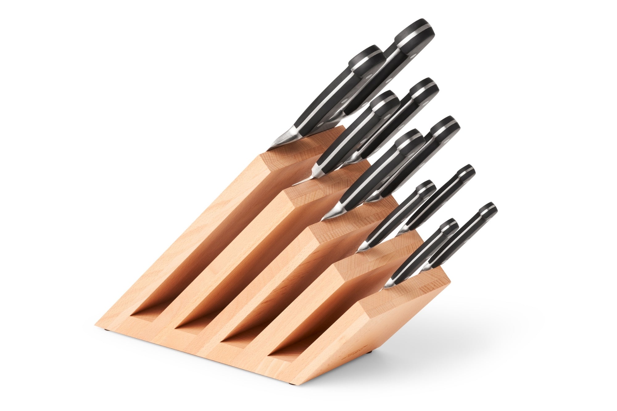 Magnetischer Messerblock Buche