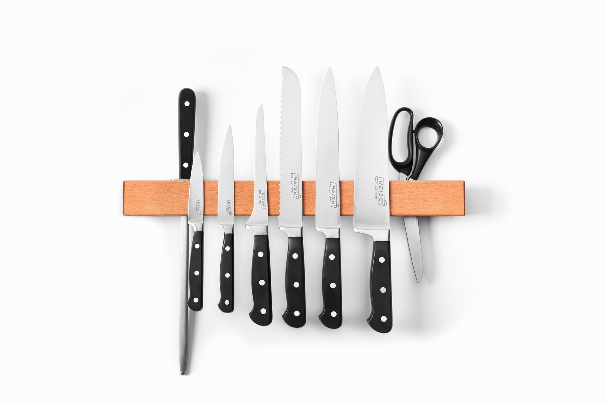 Starke Magnetleiste aus Buche