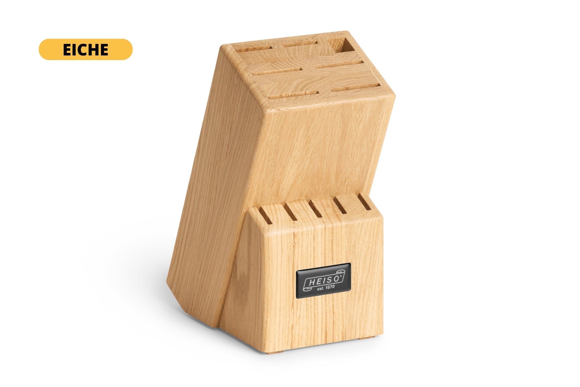 Messerblock aus Eiche