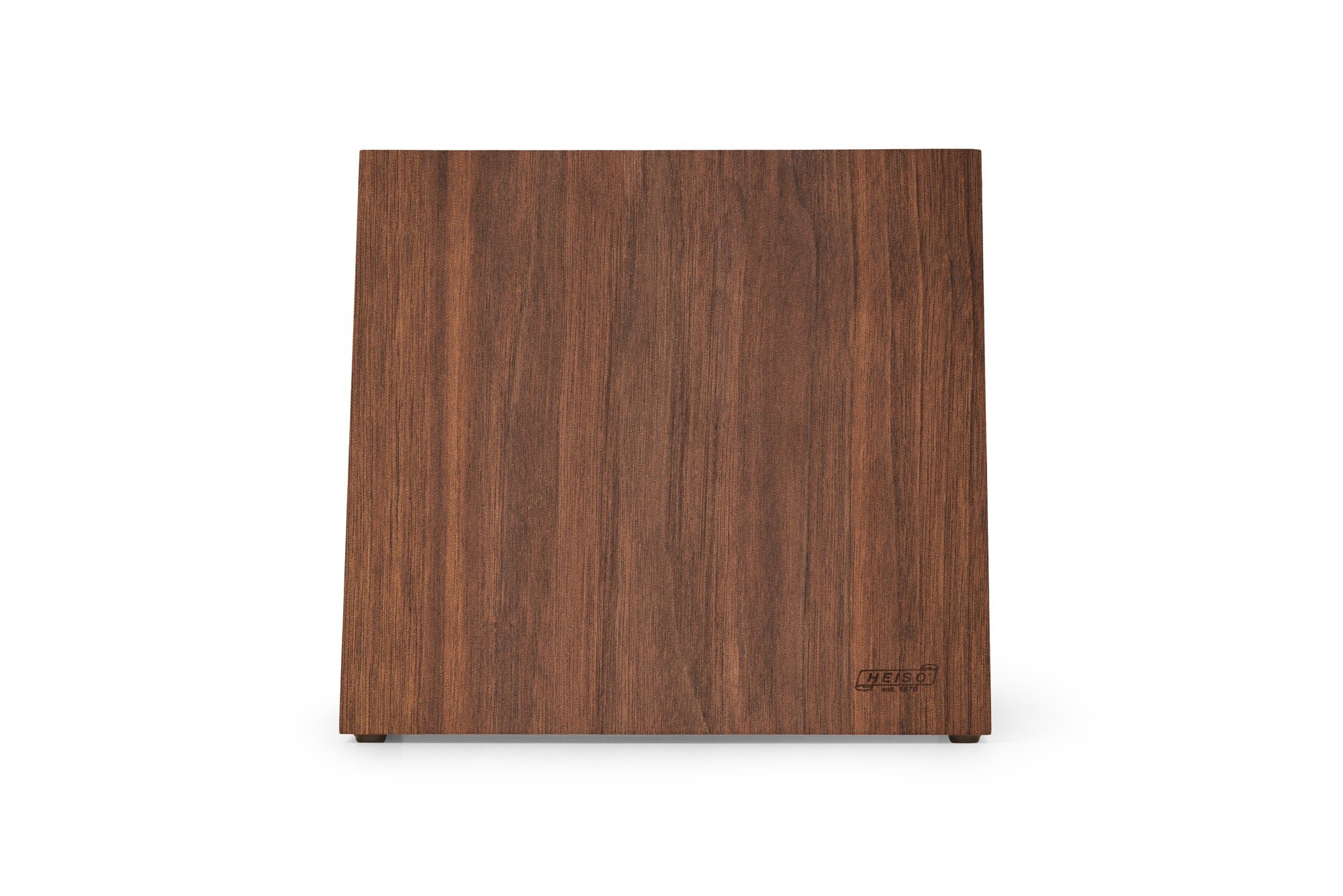 Kompakter, magnetischer Messerblock Walnuss