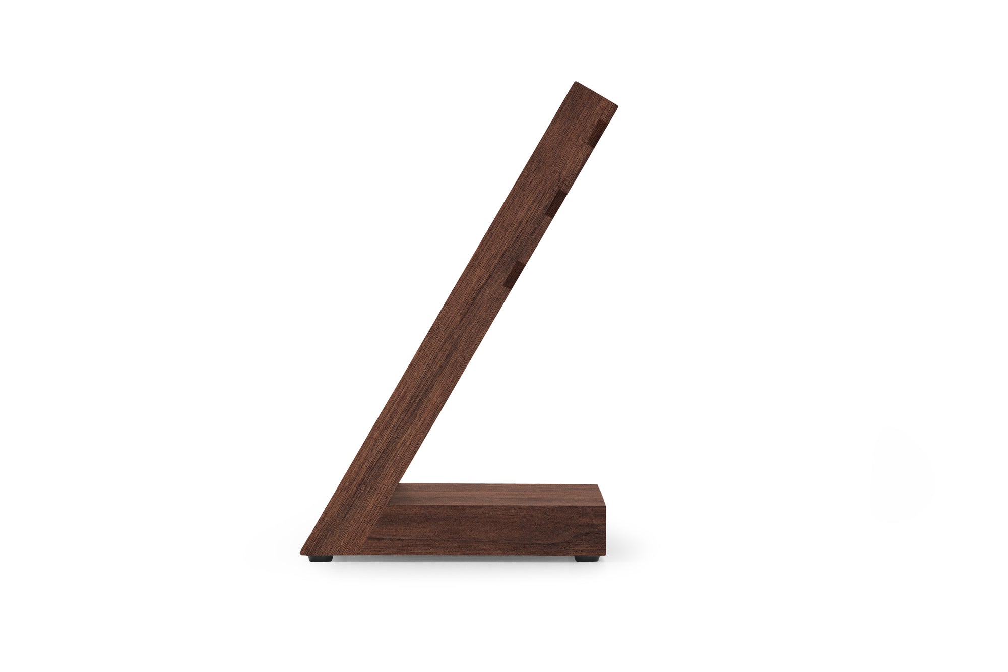 Kompakter, magnetischer Messerblock Walnuss